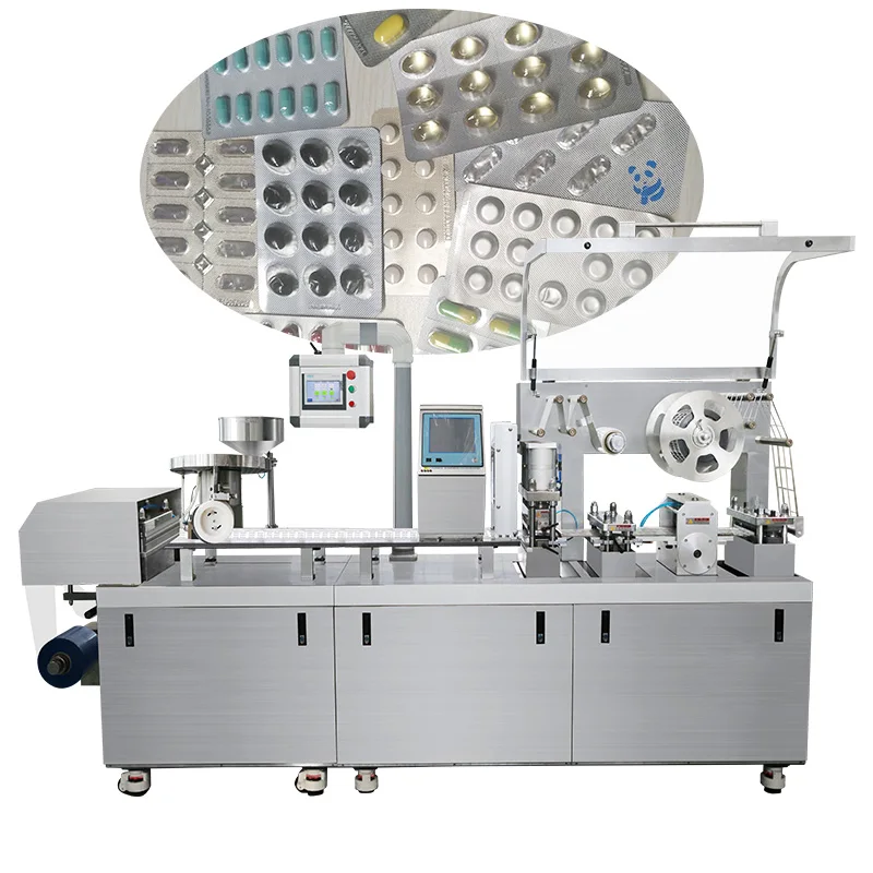  DPP-250 Automatic Thermoforming Sealing Pill Tablet Capsule Blister Packaging