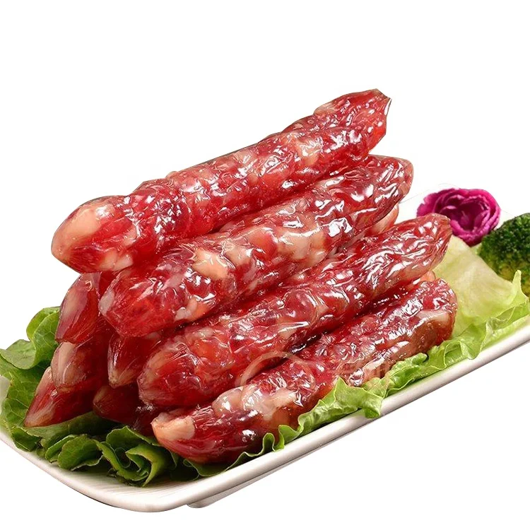 2021 High quality original sausage cured pork  meat bacon chinese specialty bacon  easy to store very delicious