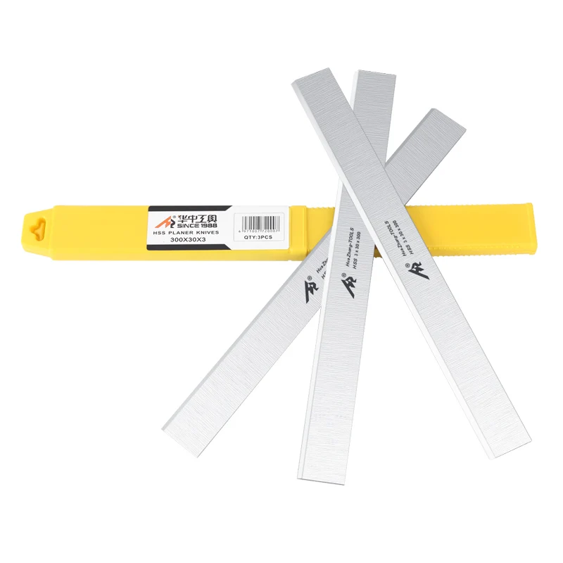 Высококачественный строгальный нож 200x25x3 мм из быстрорежущей стали для обработки древесины