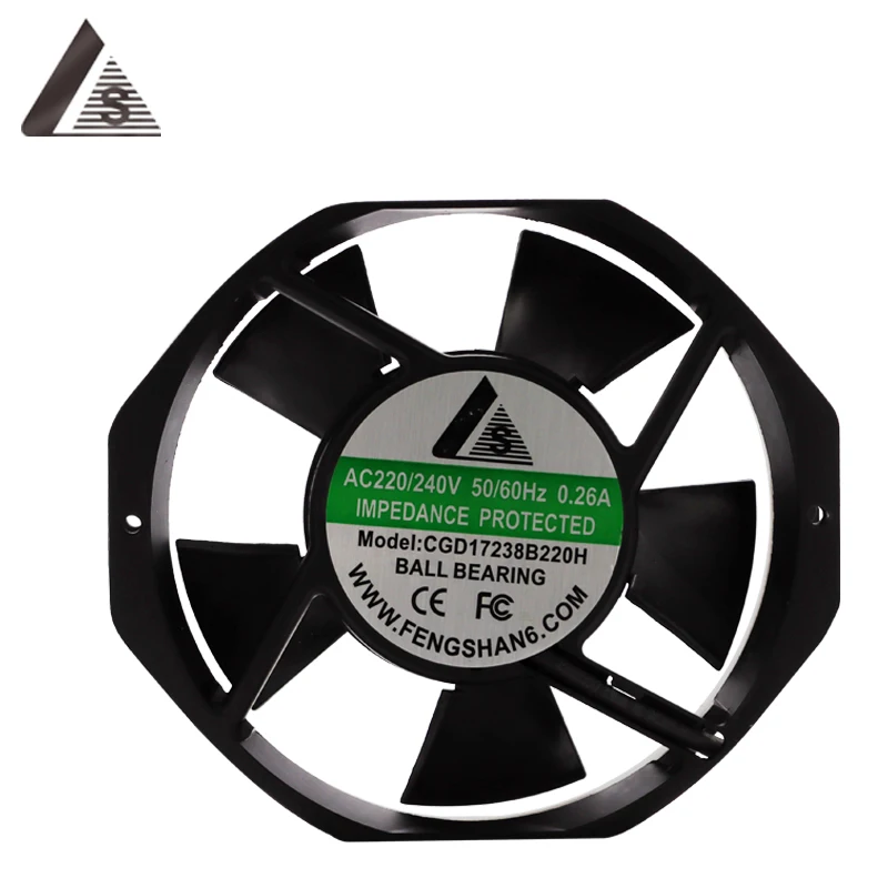 220V NMB 12738 172X150X38MM large air volume axial exhaust ventilators fanatics cooling fan