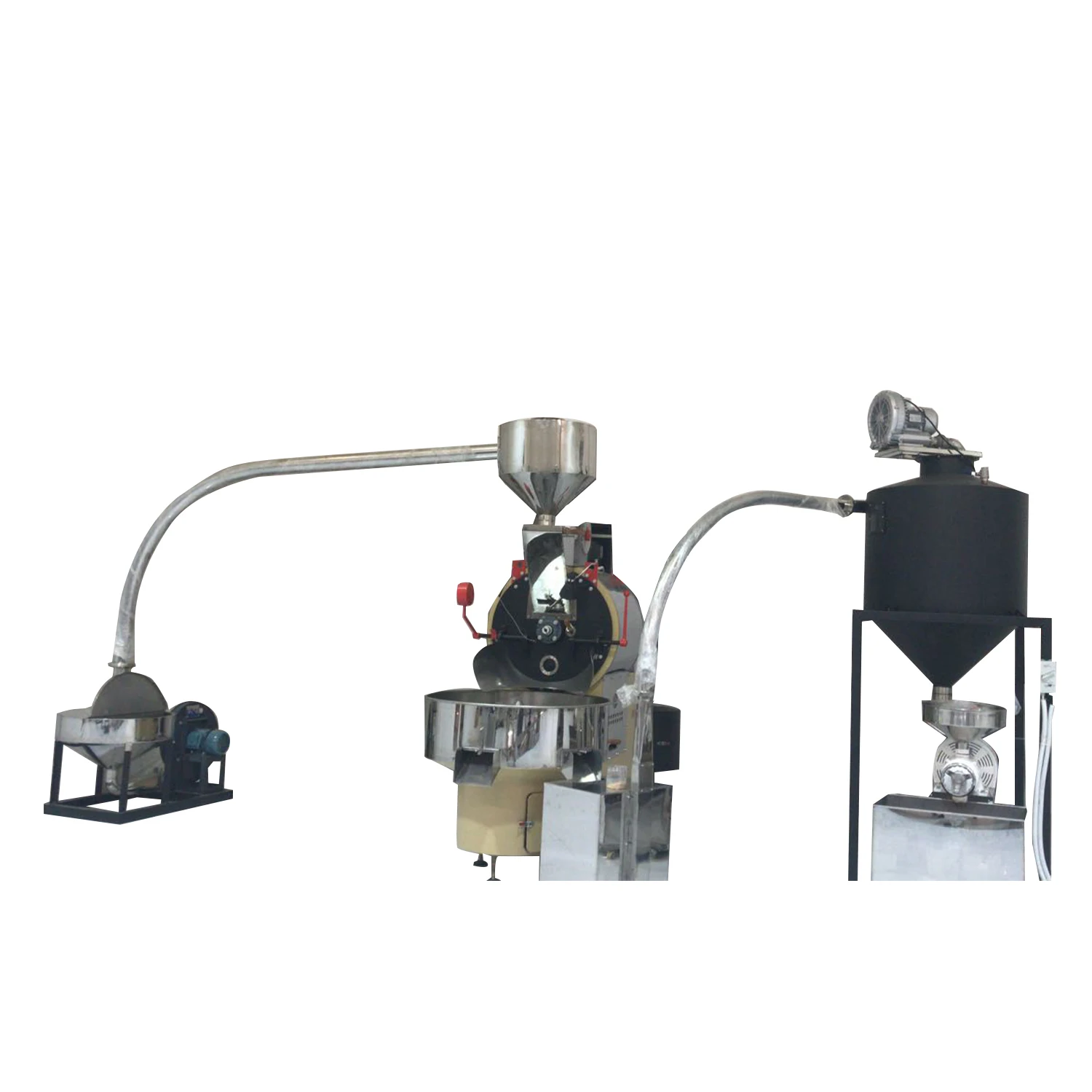 top quality 30 kg batch industrial Coffee destoner machine/hot air coffee roaster with destoner for industrial