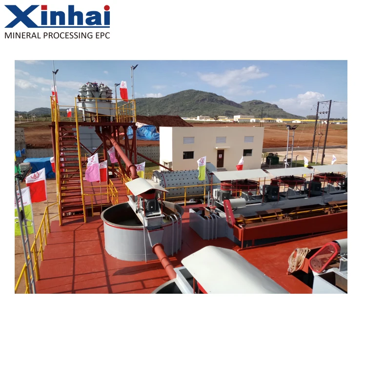 High Recovery Rate Nickel Ore Processing Plant , Nickel Separation Extraction Concentration Equipment
