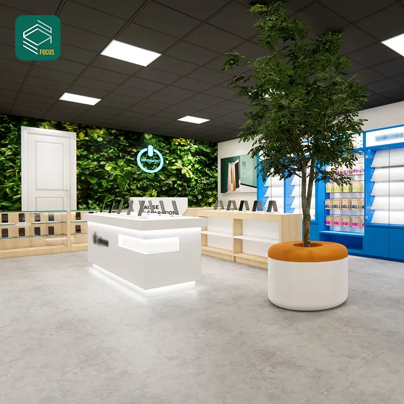 Custom Cellphone Case Mobile Phone Shop Displays Glass Cell Phone Display Accessories Showcase Phone Display