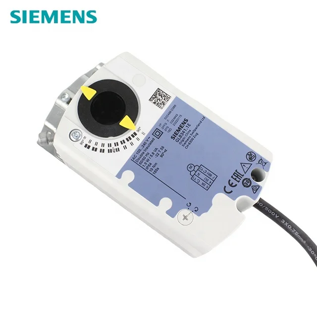 SIEMENS GLB341.1E GLB346.1E поворотный воздушный демпфер 230 В переменного тока 2-позиционная 3-позиционная 10 нм 150 s система HVAC оригинальная