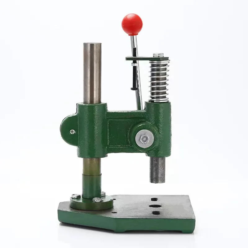Small Manual Hand Press Plate Punch Machine Desktop Punching Machine