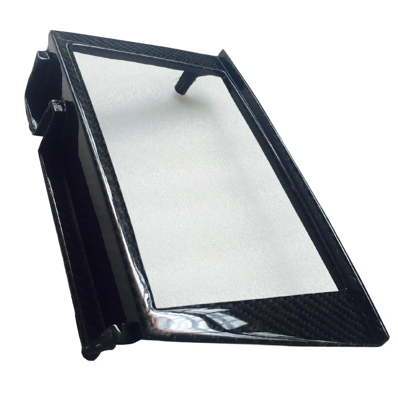 For 1999-2002 R34 GTR GTT RHD Automatic Monitor Surround Cover Carbon Fiber