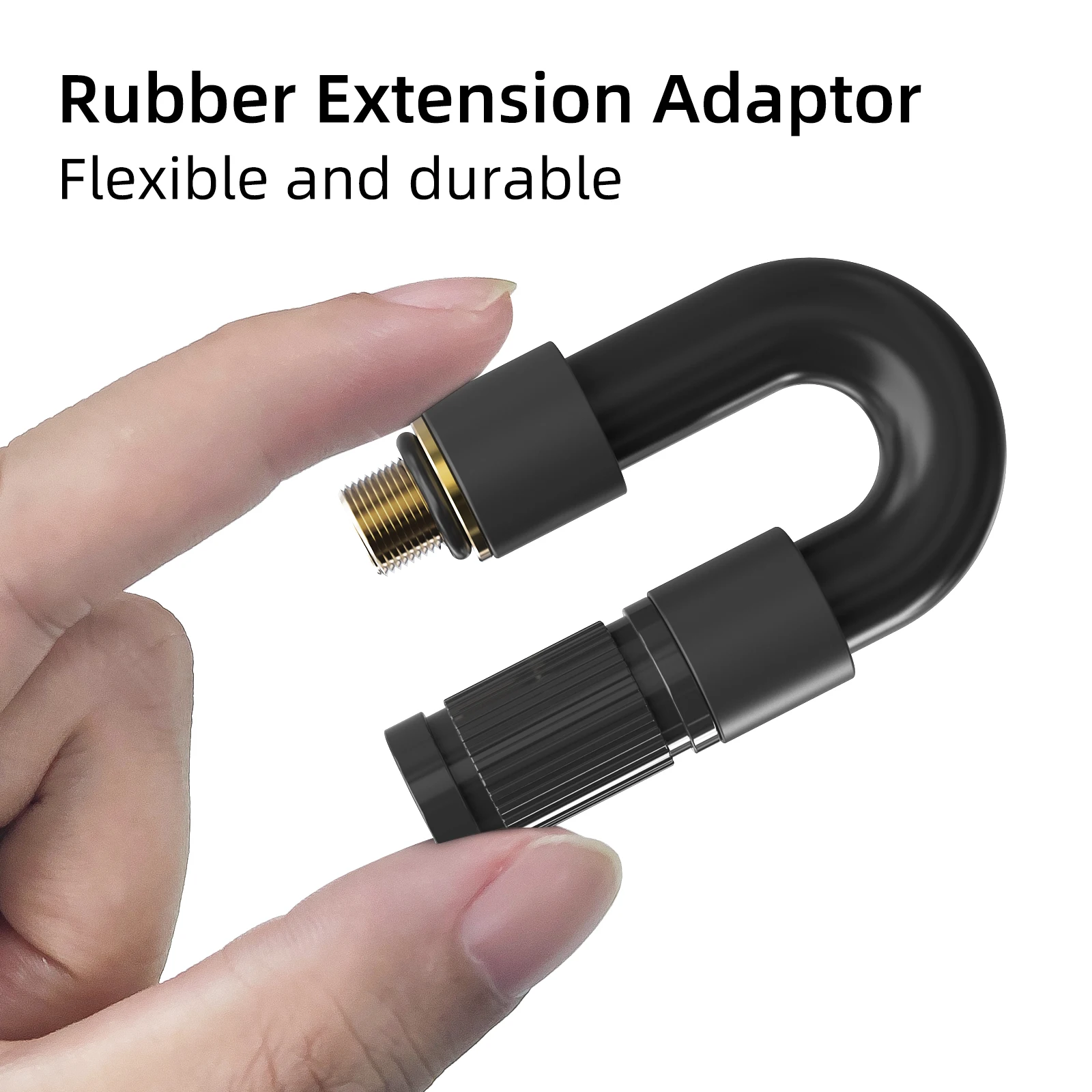 Air Pump Extension Tube Tire Valve Extension Adapter for Vehicle Tire Fill Tools Pole Rubber Hose