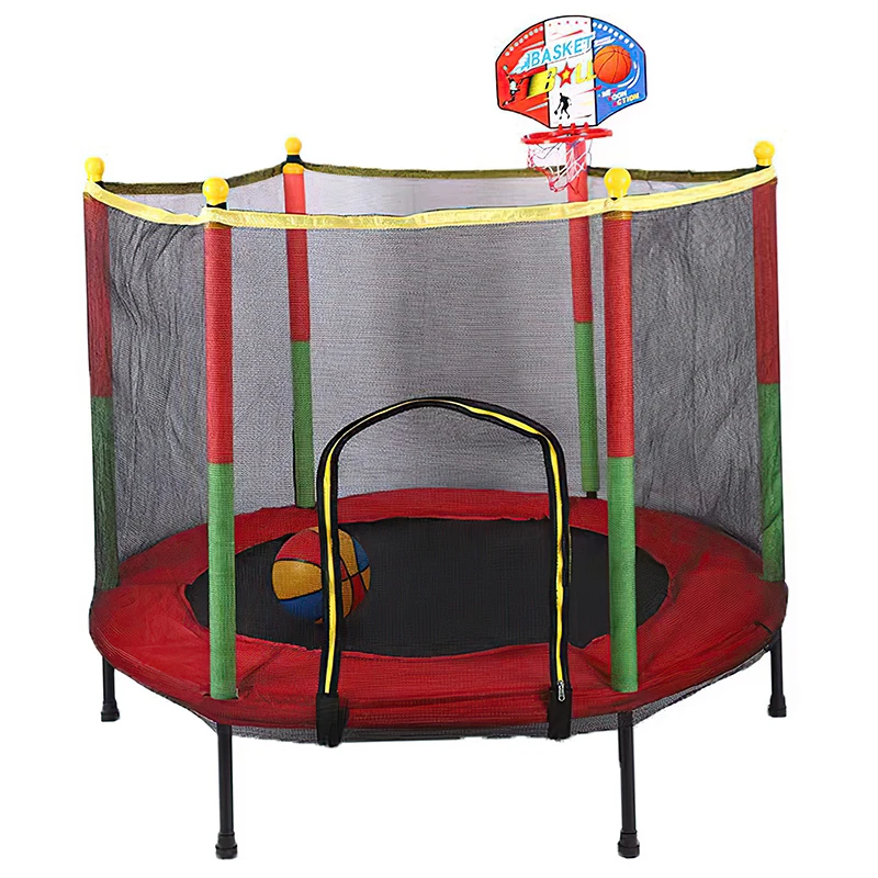Wholesale Garden Playground Kids Trampoline With Safety Net Trampoline