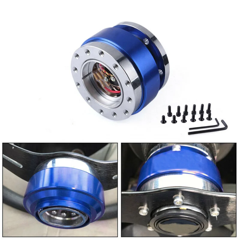 Быстросъемный адаптер ступицы рулевого колеса из алюминиевого сплава для автомобиля