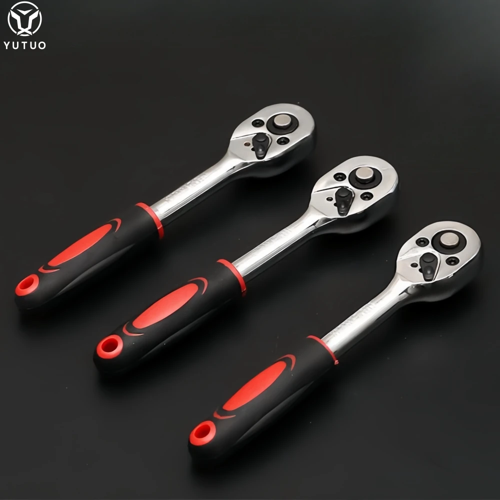 YUTUO mechanical car repair hexagon bits h screwdriver 1/4 mini 46pcs/set hand tool socket ratchet torque wrench extension set