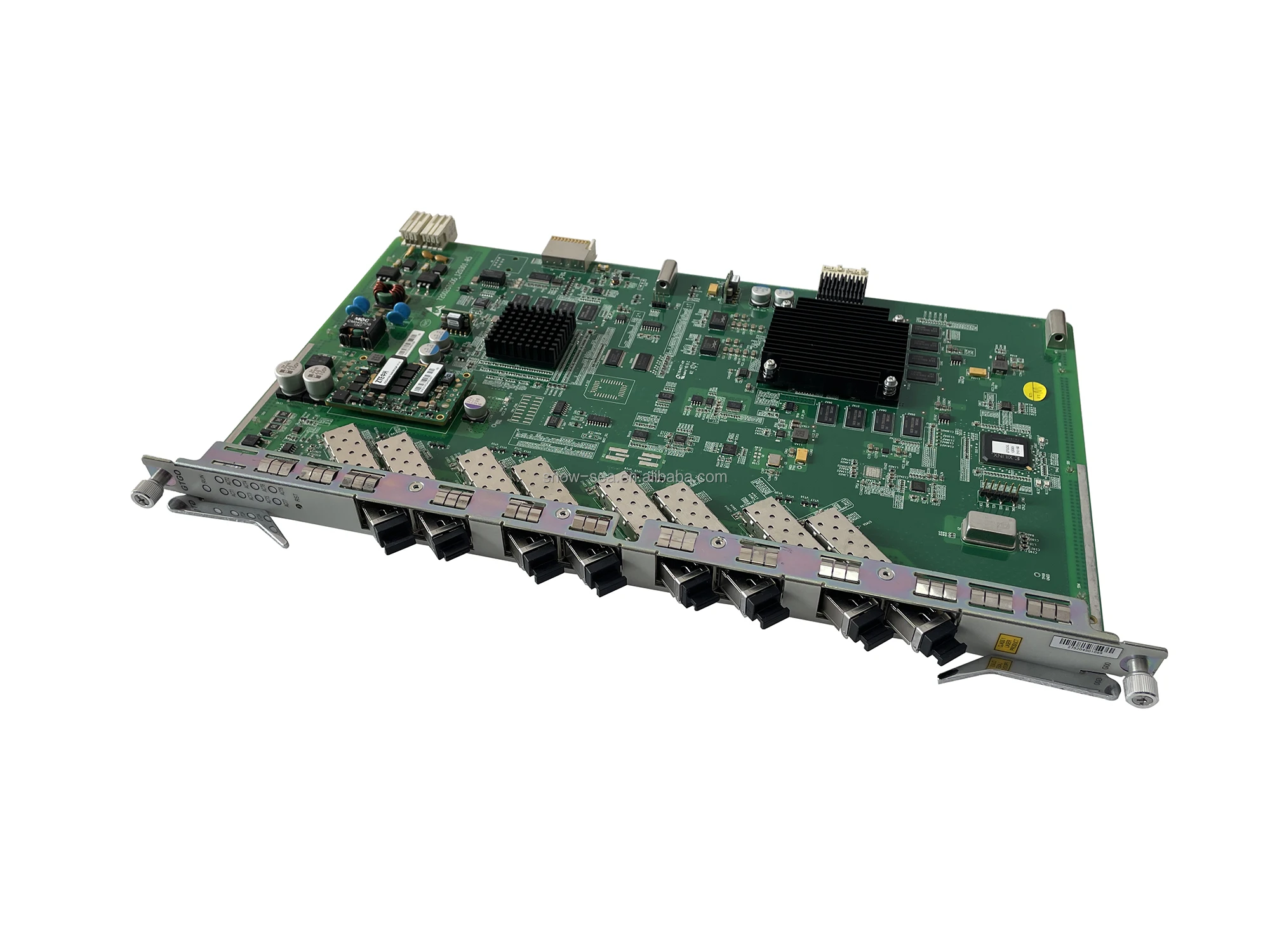 ZTE C320 8 PON Port GPON OLT with 1 Set 8 PON Port Business Card and 8 pcs C++ GPON SFP