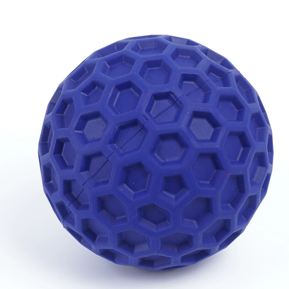 Vking Manufacturers Durable Soft Natural Rubber Squeaky Dumbbell Bubble Bone Pet Chew Dog Toy