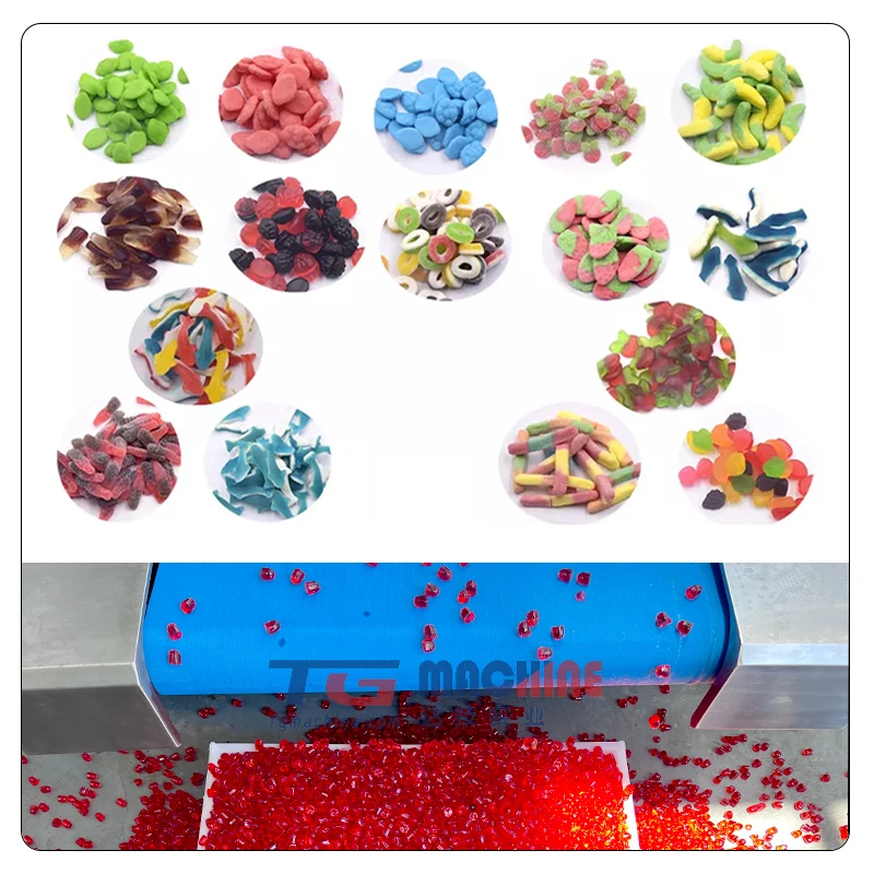 jelly production line maker pectin and gelatin gummy bear making equipment
