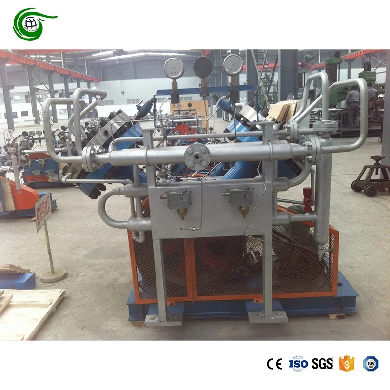 5.5KW Small Propylene Diaphragm Compressor Factory Price High Automation Inlet 6Bar Discharge 200Bar C3H6 Industrial Compressor