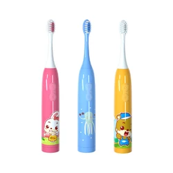 Бесплатная доставка, дешевая звуковая Детская электрическая зубная щетка dupont для детей, зубная щетка