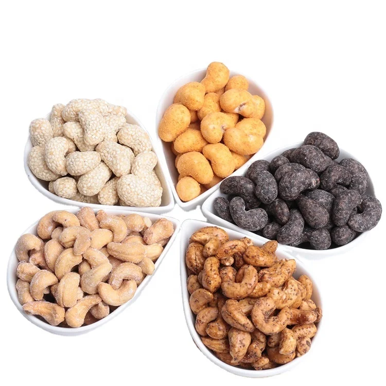 Spicy Flavor Coated Roasted Cashew Nuts