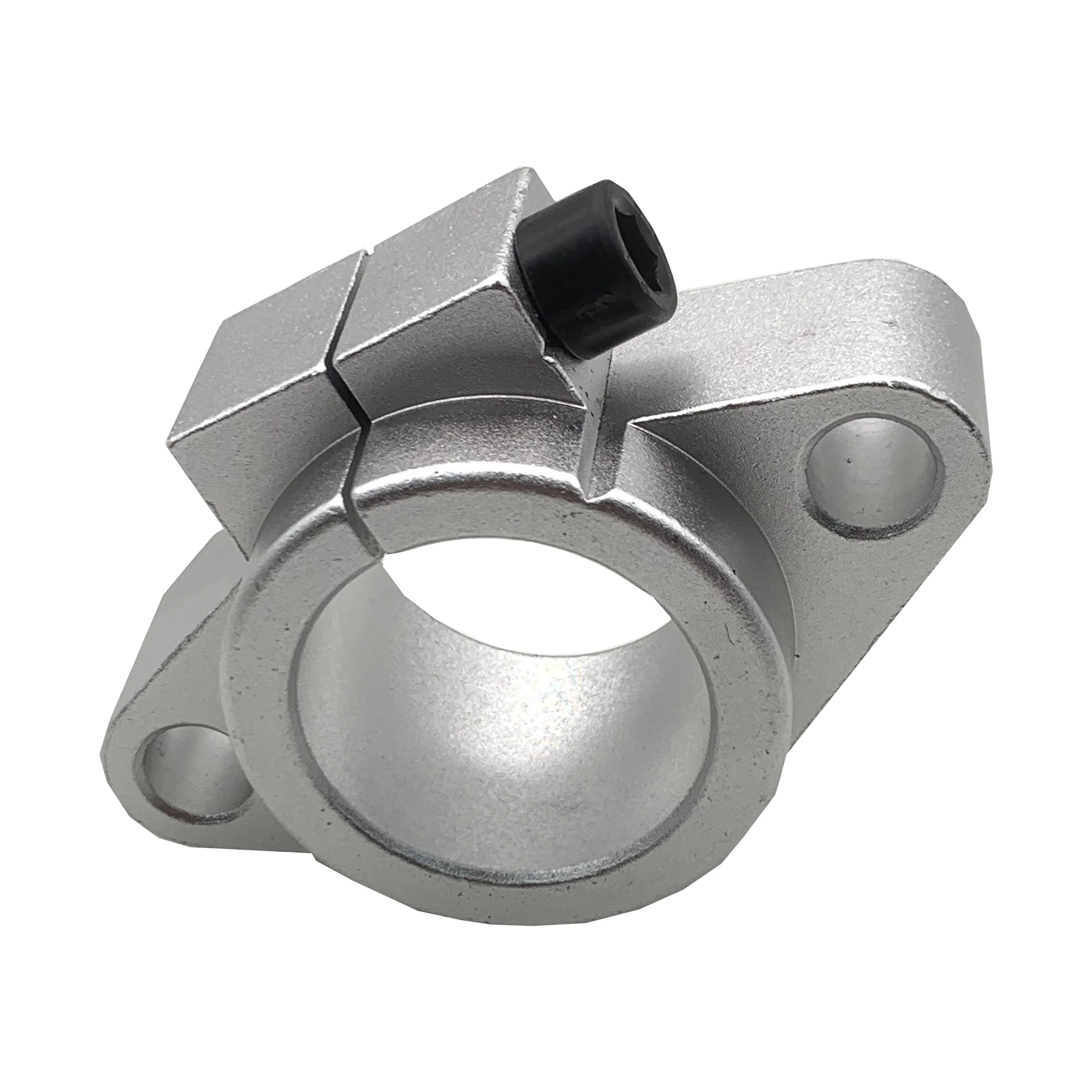 Optical axis support seat aluminum bracket rhombus horizontal fixed seat guide bar seat SHF16/20/25/30