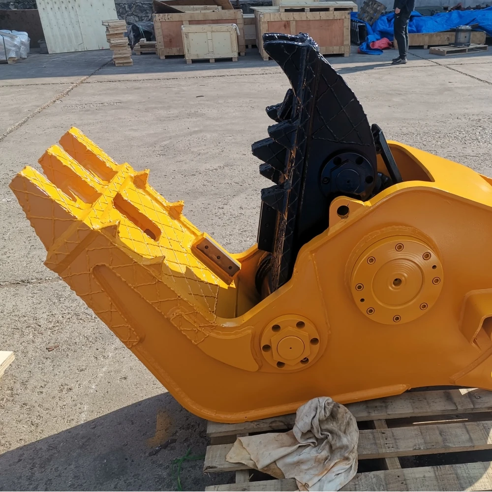 Excavator Attachment Parts Hydraulic Rock DHG Concrete Crusher  Shear Demolition Pulverizer