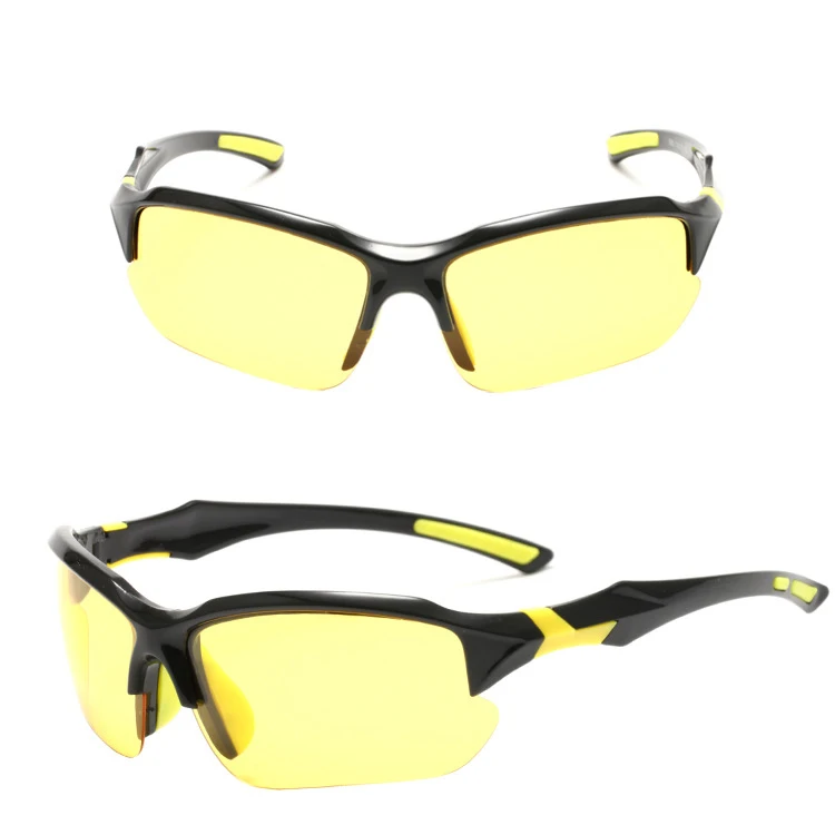 Солнцезащитные очки с полуободковой оправой для мужчин и женщин, квадратные поляризационные, для велоспорта, крикета, спорта, 2022