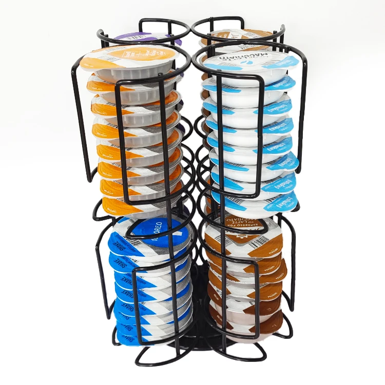 Hot Selling Tassimo Coffee Capsule Holder 64 Coffee Capsule Storage Rack for Household Coffee Shop