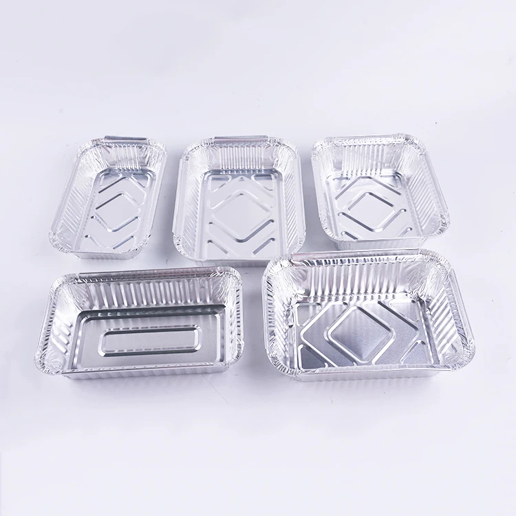 Aluminium Foil Catering Serving Trays Takeaways Disposable Aluminium Food Tray