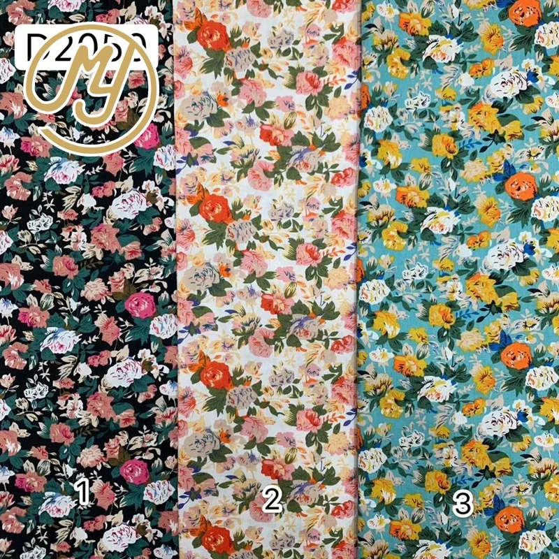 Factory Direct Woven Colorful Classic 100 Printed Cotton Fabric For Dress