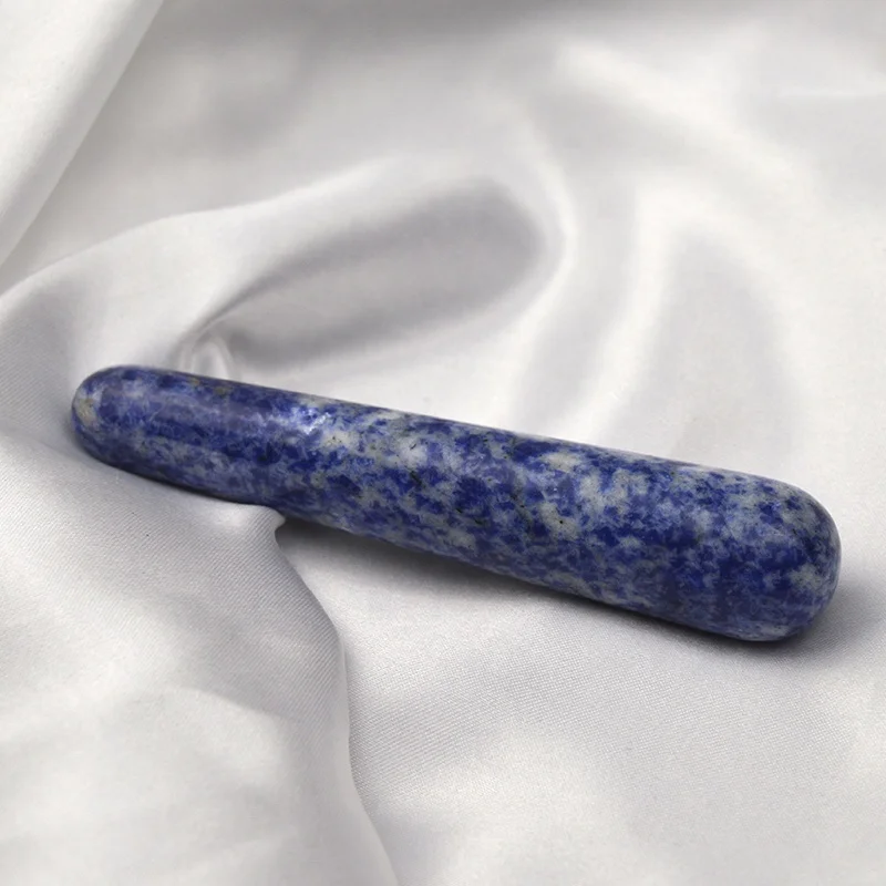 Kegel Exercise Massage Natural Sodalite Yoni Wands Wood Magic Stone Ornament Gifts Gemstone Crafts Pleasure Wand Body Hand