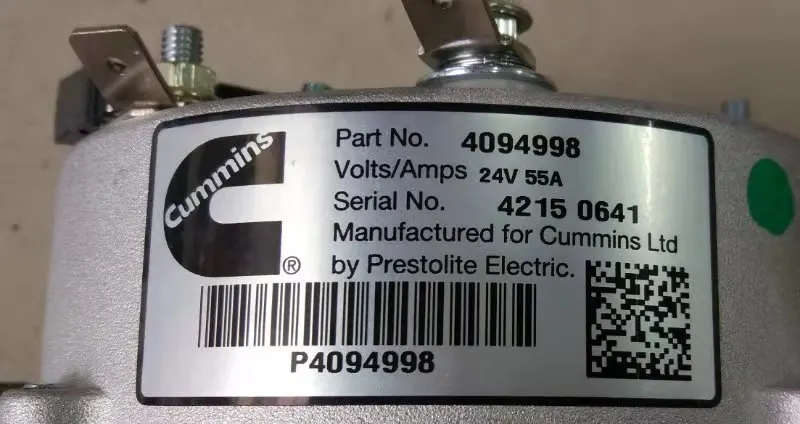 Дизельный генератор Delco запасные части двигателя Remy 3352841 4988275 6bt5.9 6bt 6CT 24 В переменного тока 3939028 3972731 вольт