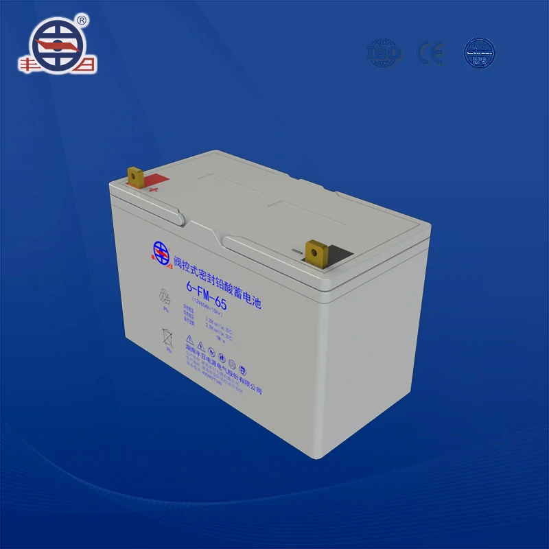 6-FM-65 12 в 65 Ач AGM плоская пластина VRLA аккумуляторная батарея используется для аварийной батареи