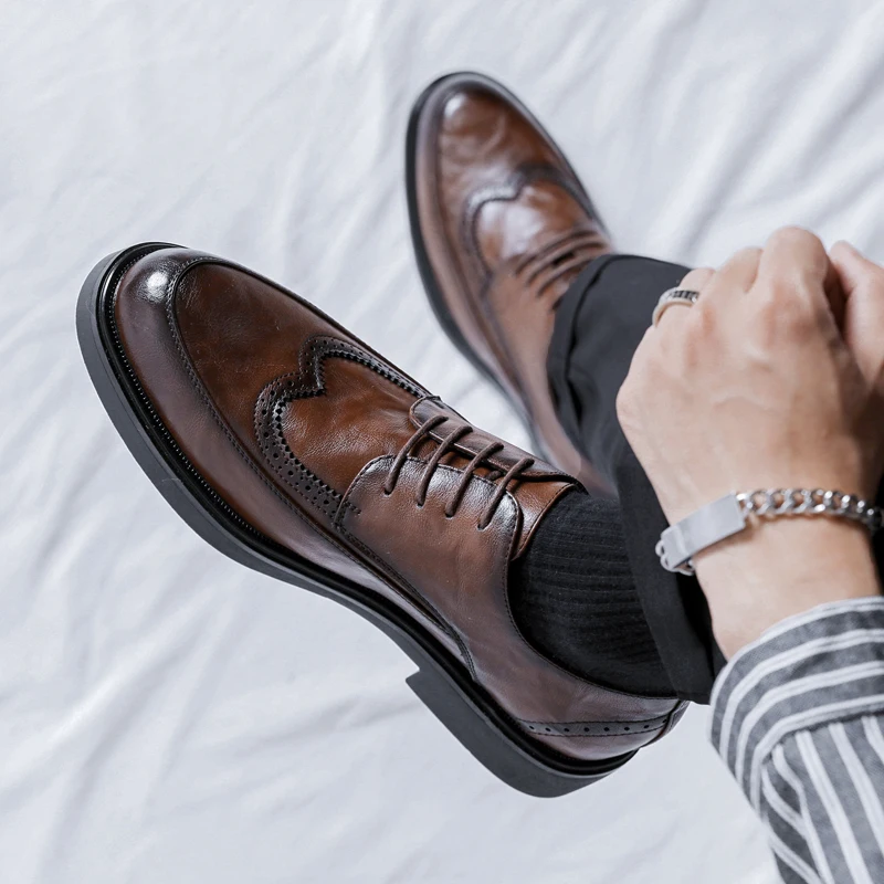 Hot Sale Prom Office Formal Occasion Men Dress Office Shoes Wedding King Ladies Dressed Up Shoes