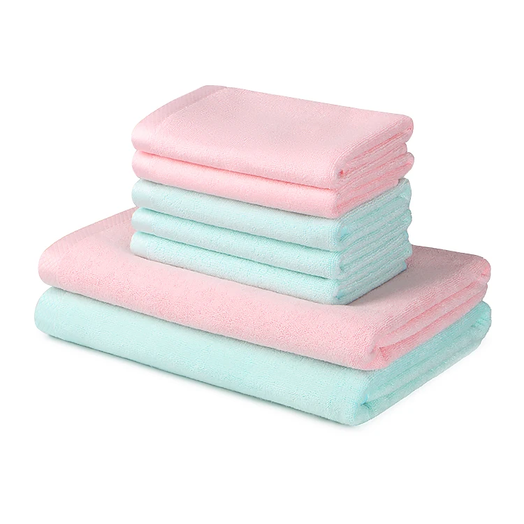 Wholesale luxury 100%bamboo microfibre large bath towels  in case for spa use