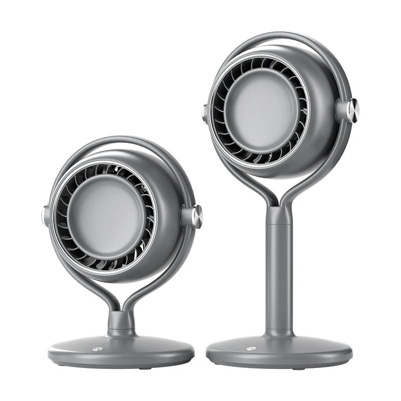 2024 new Rechargeable 2400mah lithium battery USB fan with Type-c for Desktop chair and floor or camping outdoor air cooling fan