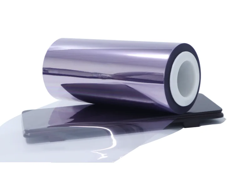 Hot sale customized VACUUM SEMI-METALLIZED PET FILM for packing and Explosion-Proof Window Film