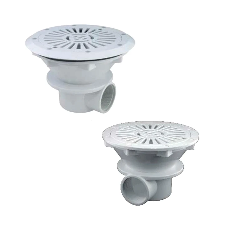 ABS Material Swimming Pool Fitting Pool Drain For Vinyl And Concrete Pool Accessories