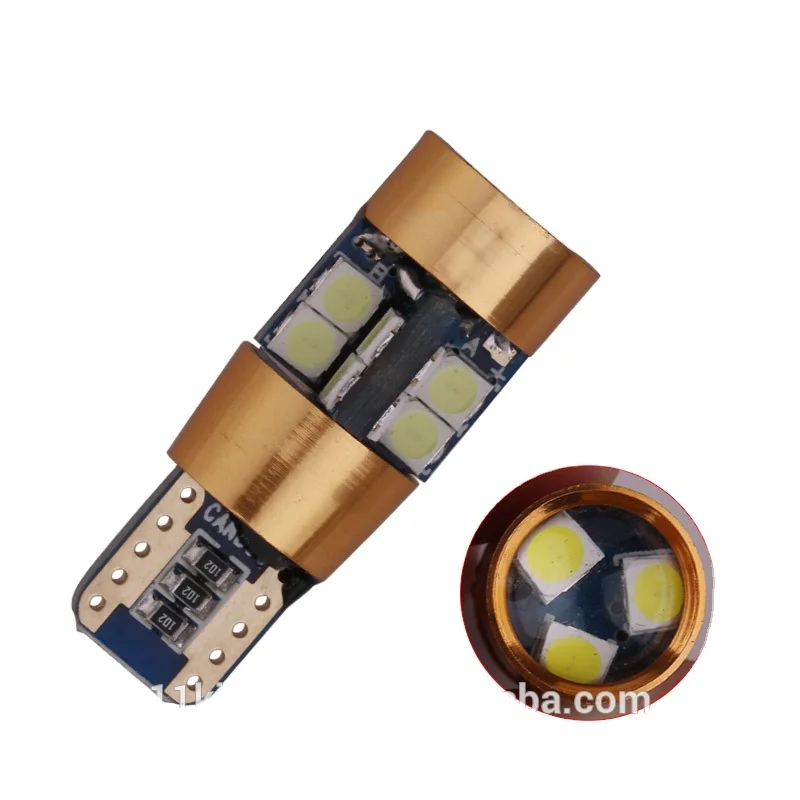  Новейшие Автомобильные светодиодные лампы t10 3030 19smd автомобильная светодиодная внутренняя лампа w5w canbus