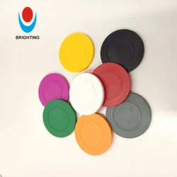Casino Quality Professional Poker Chips Customized Plastic Printed Dia Size Soft Velvet Bag Material Origin ABS poker chips