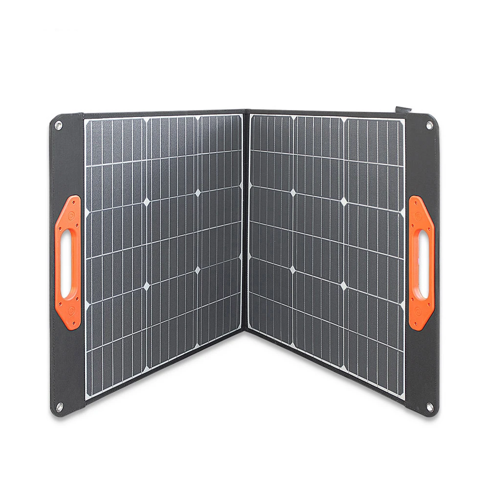 Qinntek New 80W two fold ETFE solar panel foldable solar panel 120w for outdoor