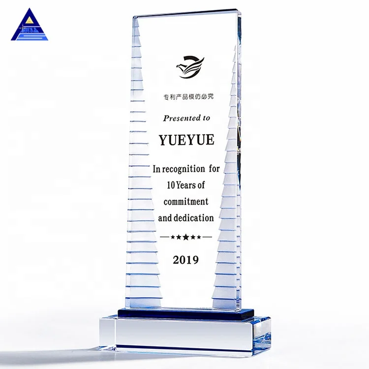 New 2021 Hot Sale Factory Glass Engraved Cube K9 Clear Crystal Award