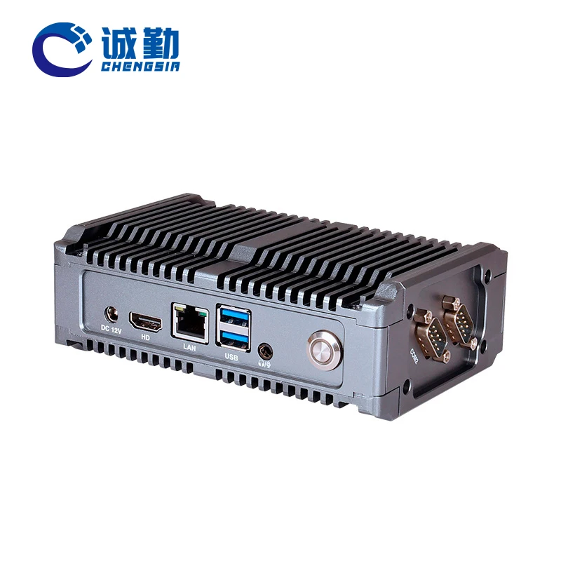 12th Gen N100 N300 Pico-Itx Embedded Computer Case DDR5 2.5G Lan 2*Com RS232/RS485 POE X86 Linux Industrial Fanless Mini PC