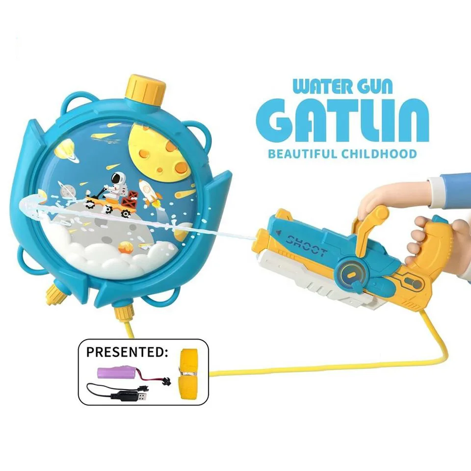 KSF Лучшая цена летняя игра для стрельбы на открытом воздухе Электрический боевой игрушечный рюкзак стиль водяной пистолет игрушка детей