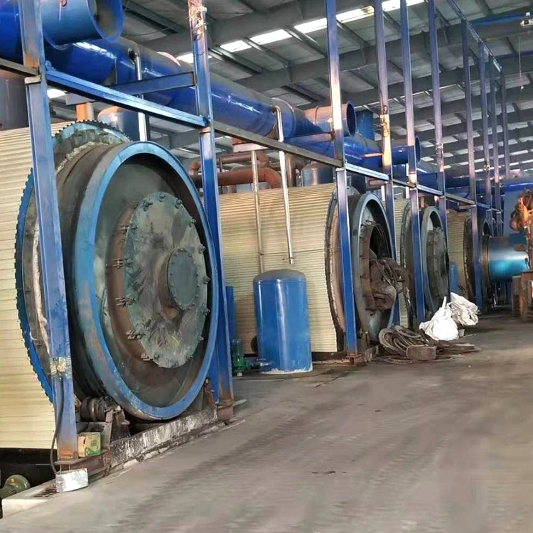 China Factory Direct Tyre Pyrolysis Plant Transforms Waste Tyre Oil Pyrolysis Furnace
