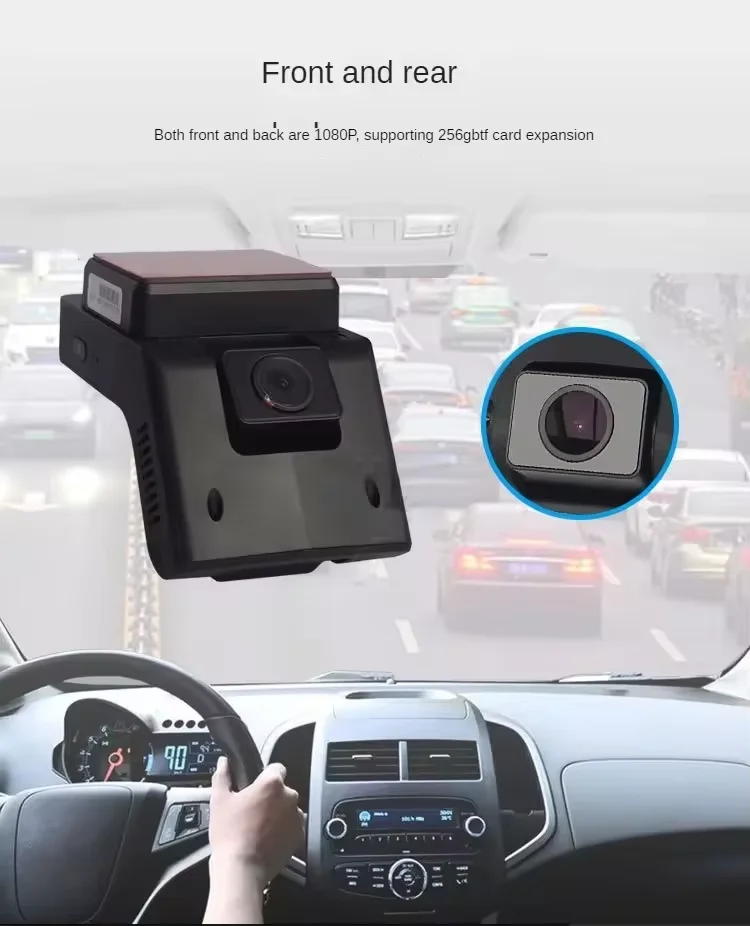 4g car dash cam ai front and rear camera 4g lte car dash cam with sim card car management dms and adas gps