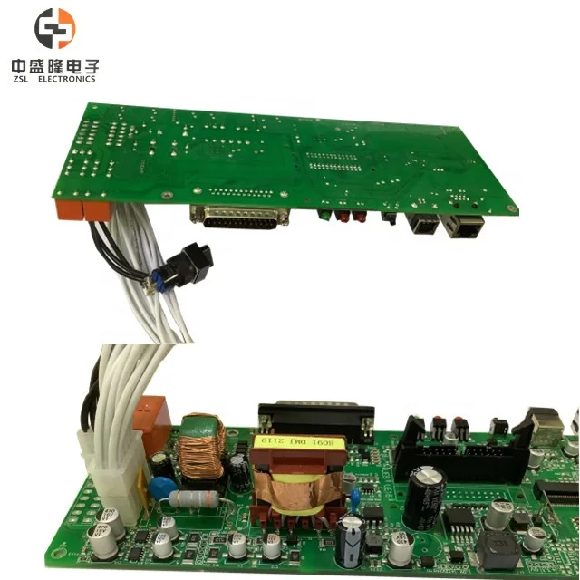 Shenzhen Custom Printed Circuit Board Manufacturer Electronic PCB SMT DIP Assembly PCBA Green Gold White Silk