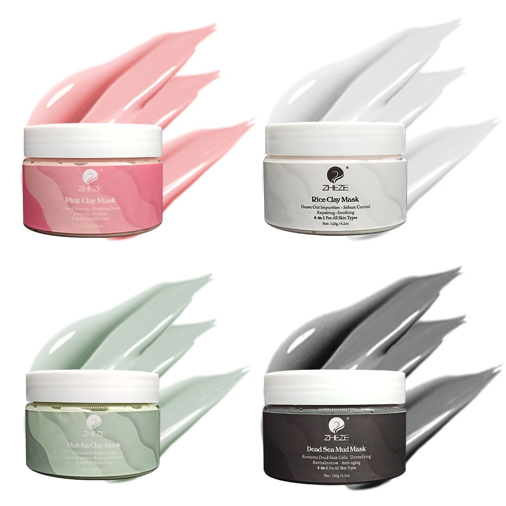 
Free Sample Skin Care Items 2020 Avocado Matcha Blue Dead Sea Mud Mask Austrailian Pink Clay Face Mask In Bulk 