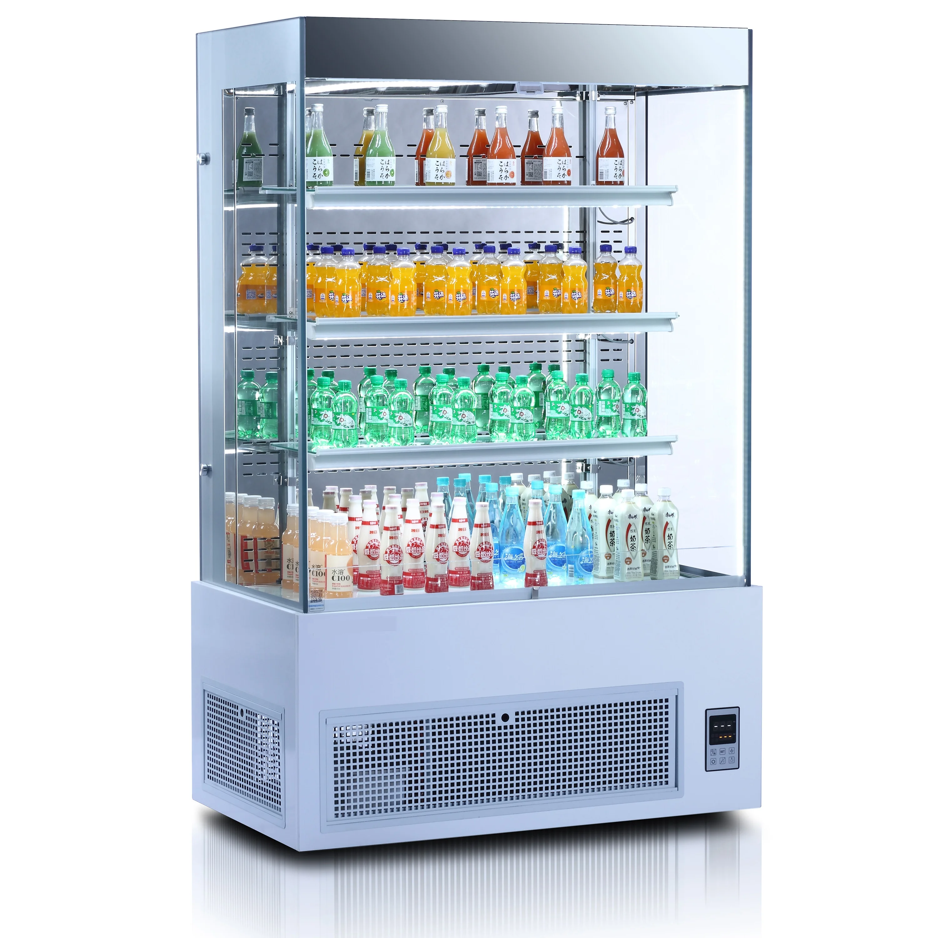 Вертикальная витрина для торта и напитков