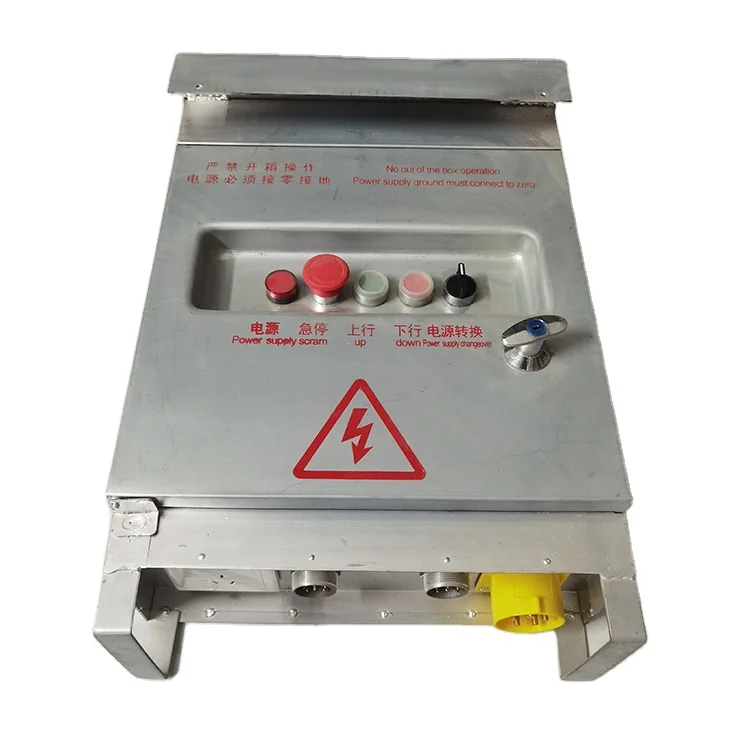 Electric Control Panel for Zlp630 Zlp800 Suspended Platform for Glass Cleaning and Curtain Wall Installation