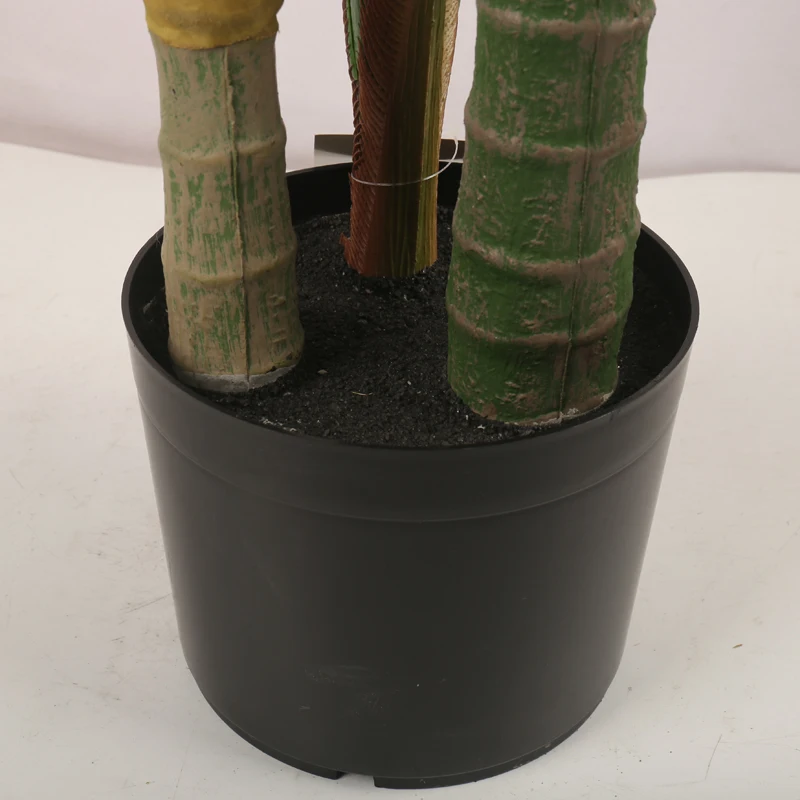 2022 Wholesale foxtail palm tree for home garden suppliers decor for outdoor indoor artificial palm tree