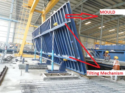 
Precast concrete Tilting table molds for concrete wall panel 
