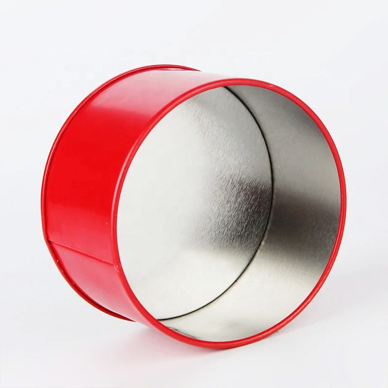TB2021070101 Wholesale Empty Tin Custom Round Tin Box Can For Chocolate / Candy / Coffee Packaging