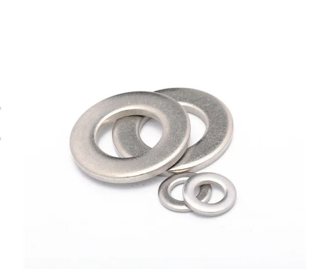 bright performance  low weight metric system cheap wholesale DIN125 thickness 1.2mm-2mm circle ring easy to clean flat washer